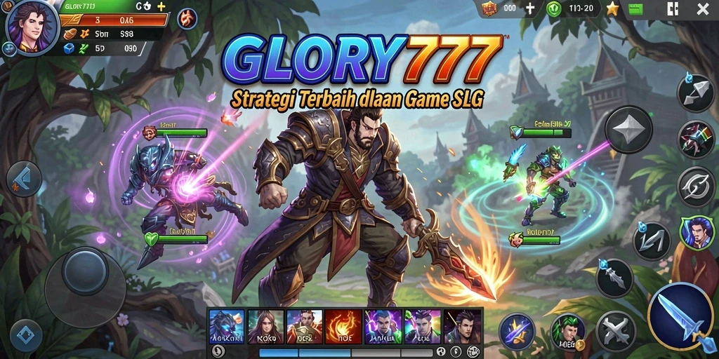 Tampilan menegangkan dari pertempuran dalam GLORY777.
