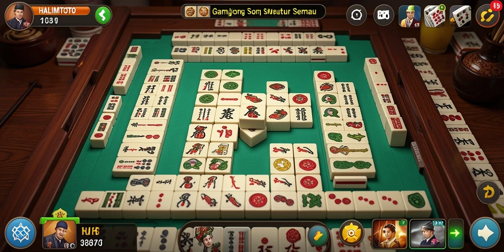 Tangkapan layar menunjukkan gameplay seru di HALIMTOTO.