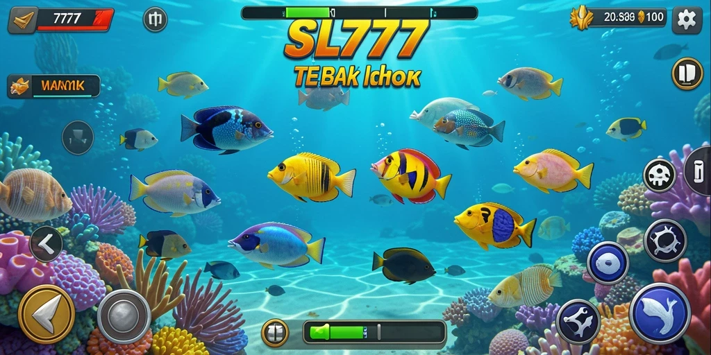 Tampilan gameplay SL777 yang penuh warna dan menarik.