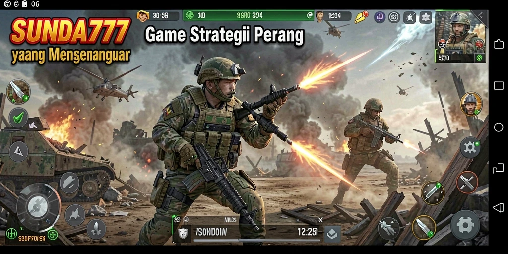 Tampilan gameplay SUNDA777 dengan grafis menarik.
