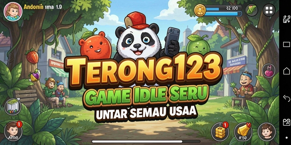 Tampilan gameplay seru dan menarik dari TERONG123.